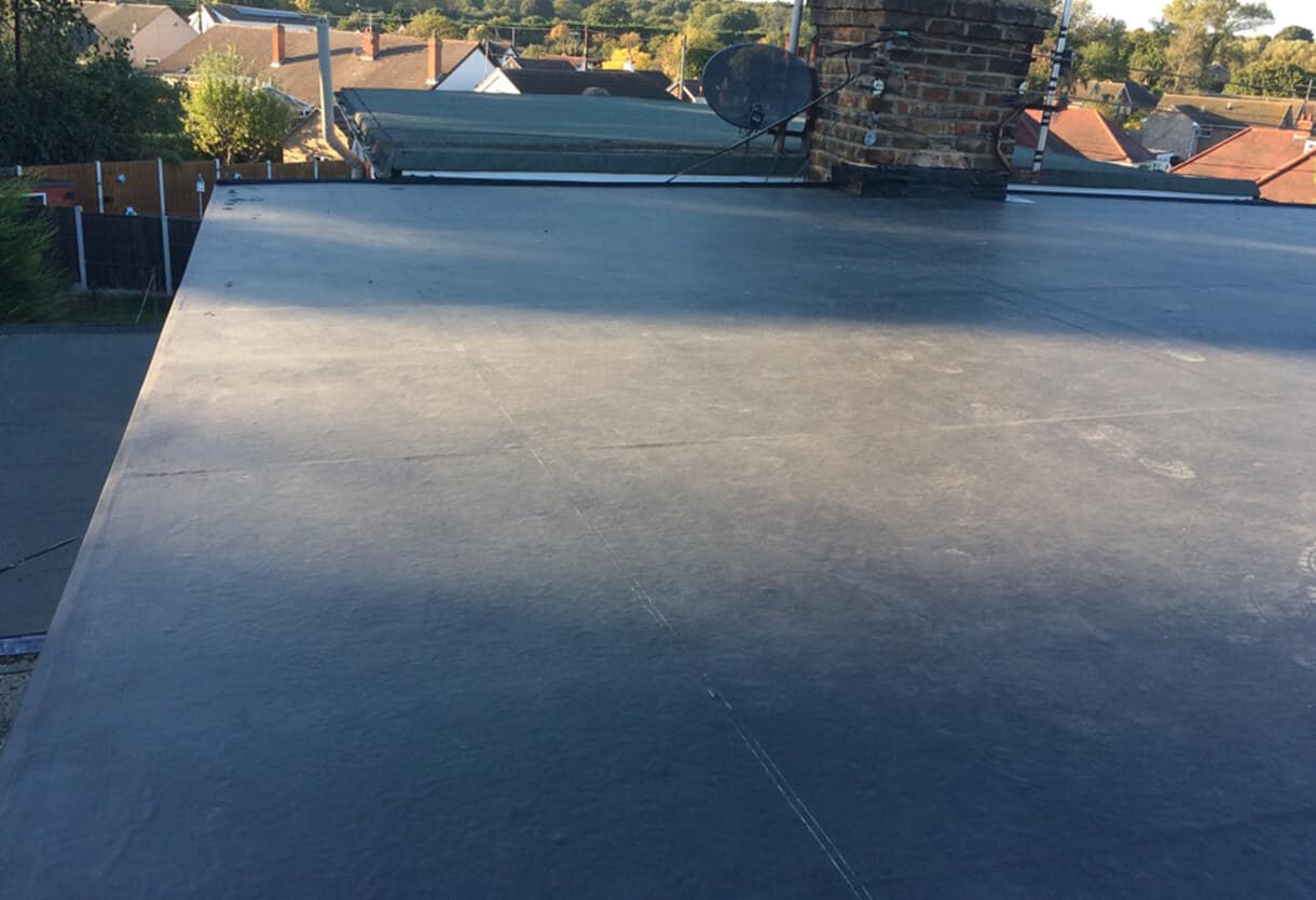 dach kryty membraną EPDM