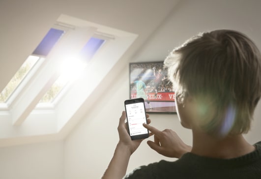 System automatyki VELUX ACTIVE do okien dachowych