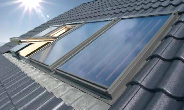 System solarny kolektory Fakro